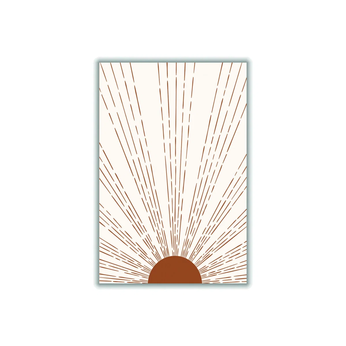 Brown Light Beams Xxs Stanley Print House – image 1