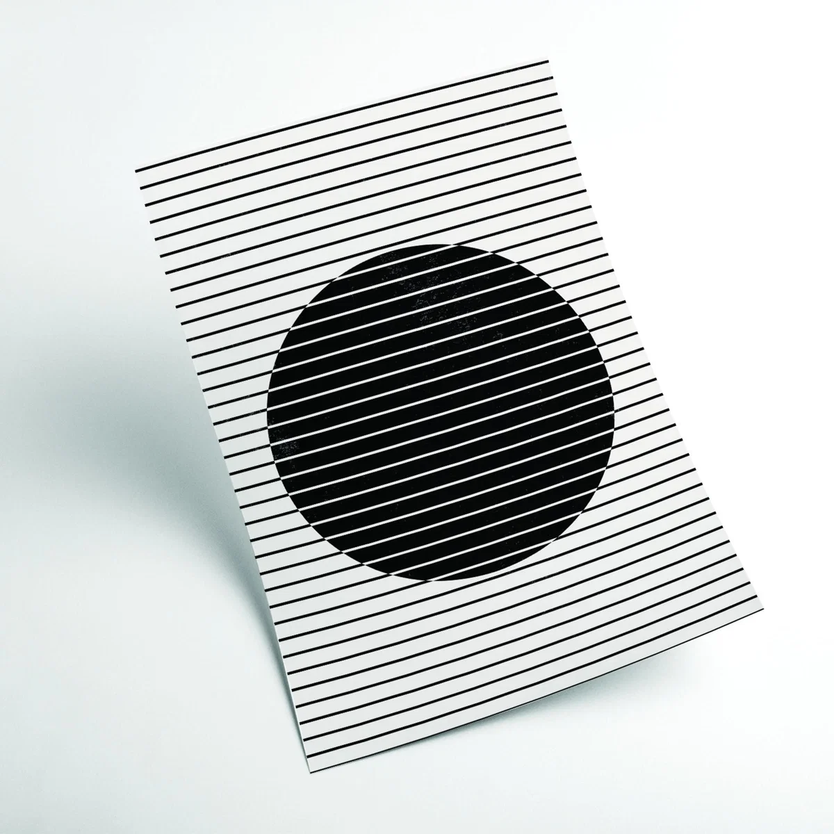 Black Minimal Geometric #2 Medium Stanley Print House – image 2