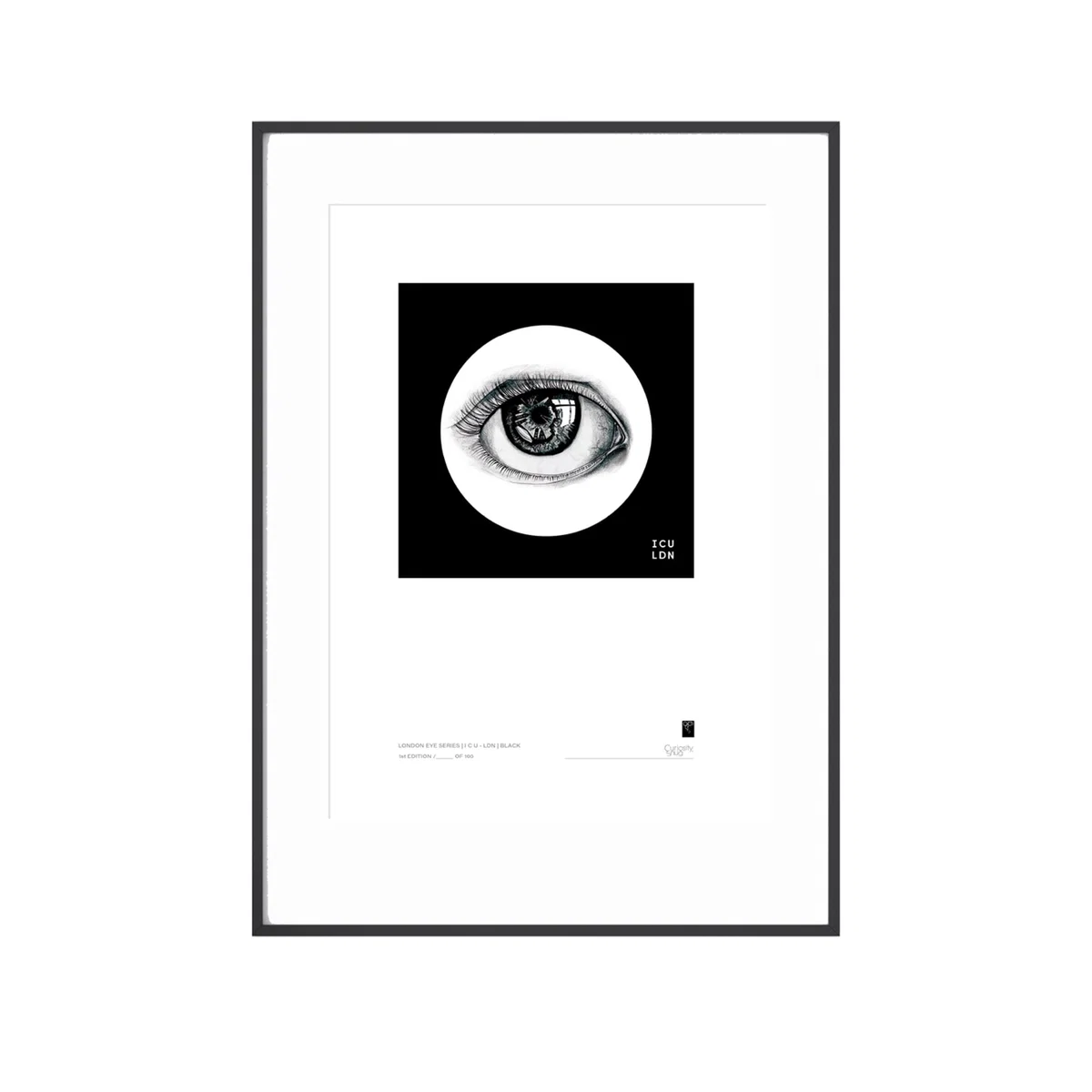 London Eye Series - I C U - L D N - Black Curiosity Snug – image 2