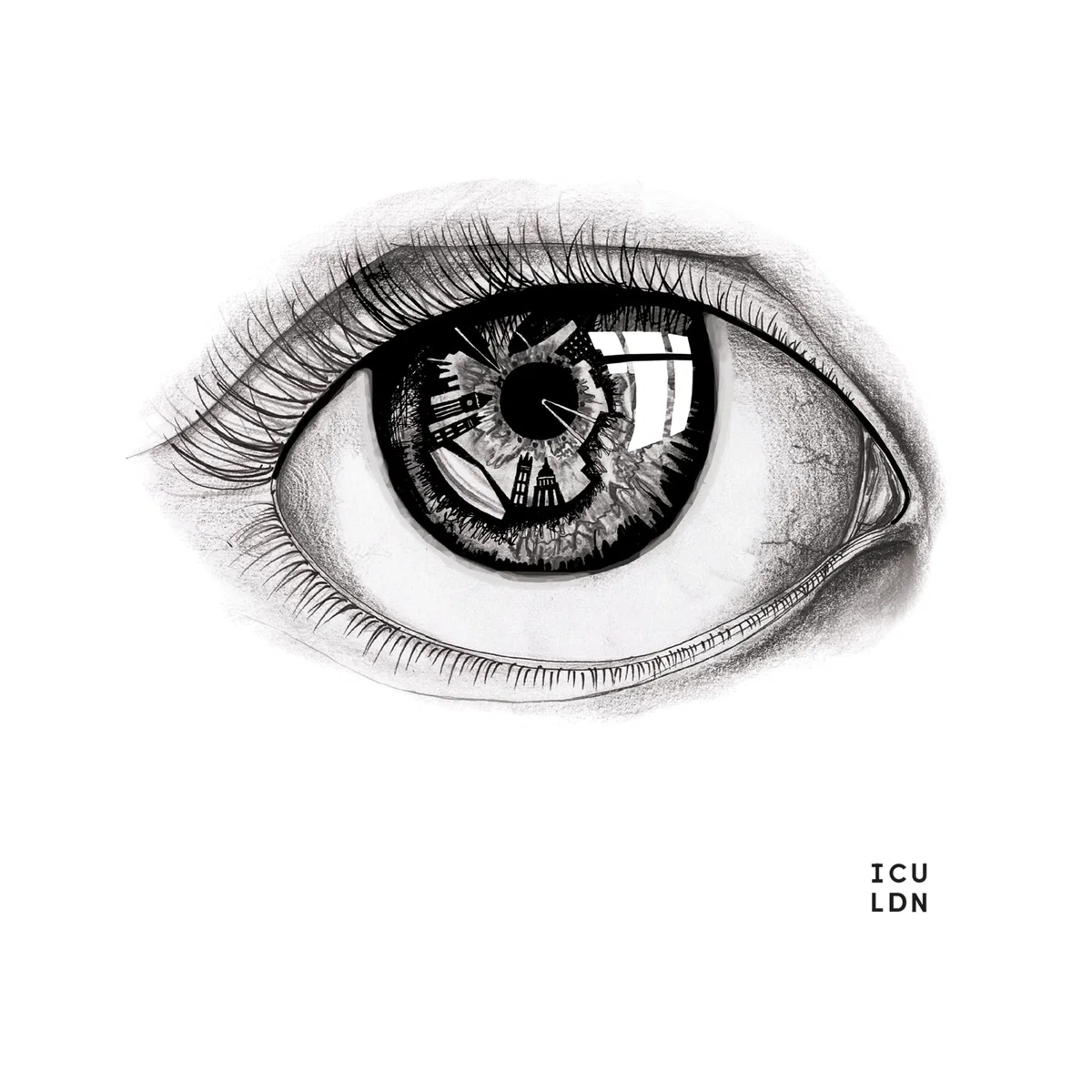 London Eye Series - I C U - L D N - Black Curiosity Snug – image 1