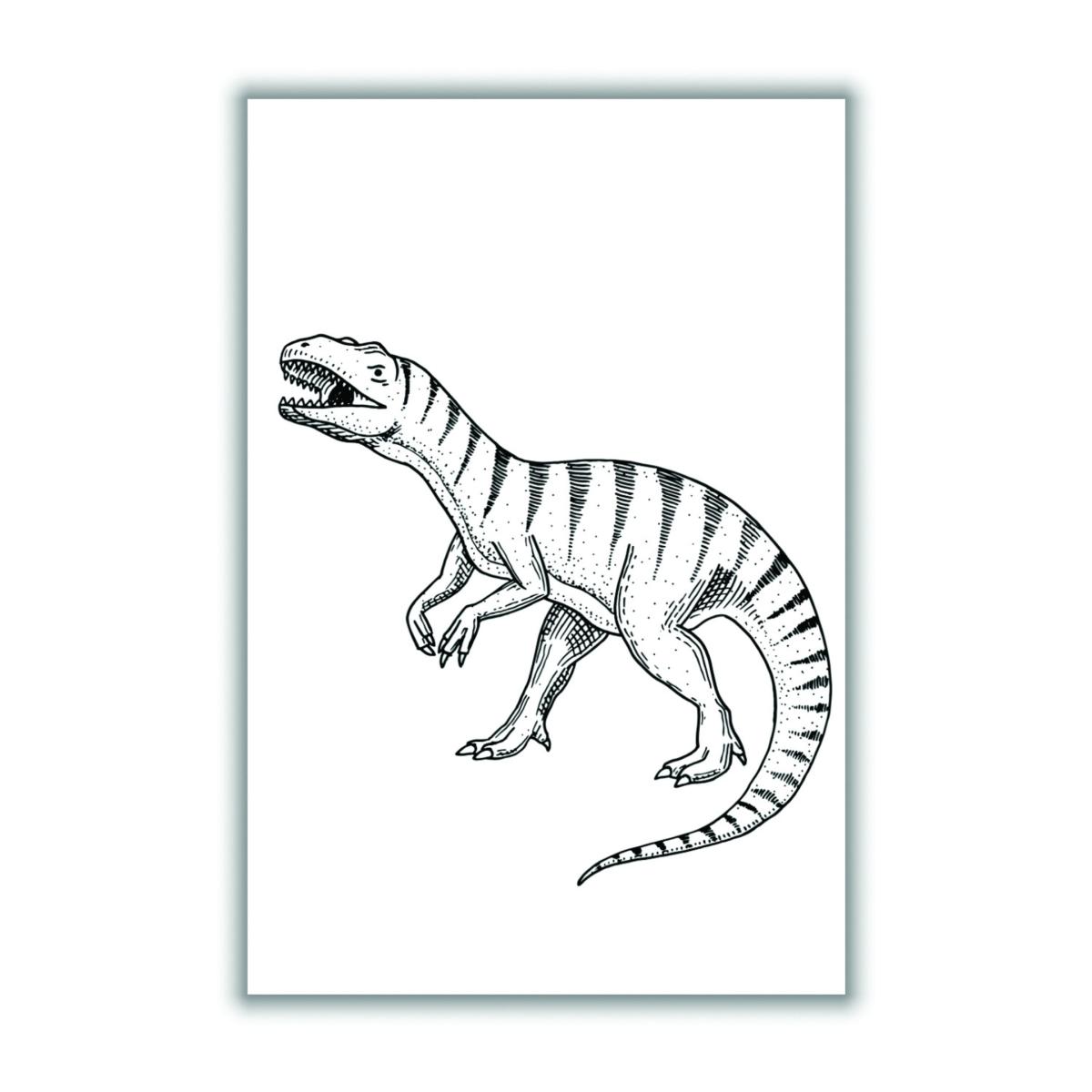 Black Dinosaur Extra Large Stanley Print House – image 3