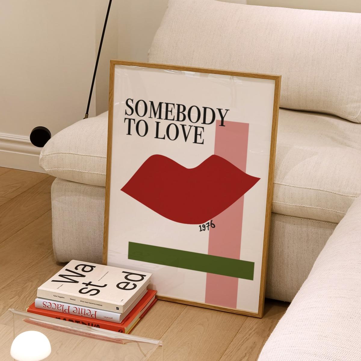 Somebody To Love Queen Inspired Retro Giclée Art Print A3 297 X 420Mm Fanclub – image 2