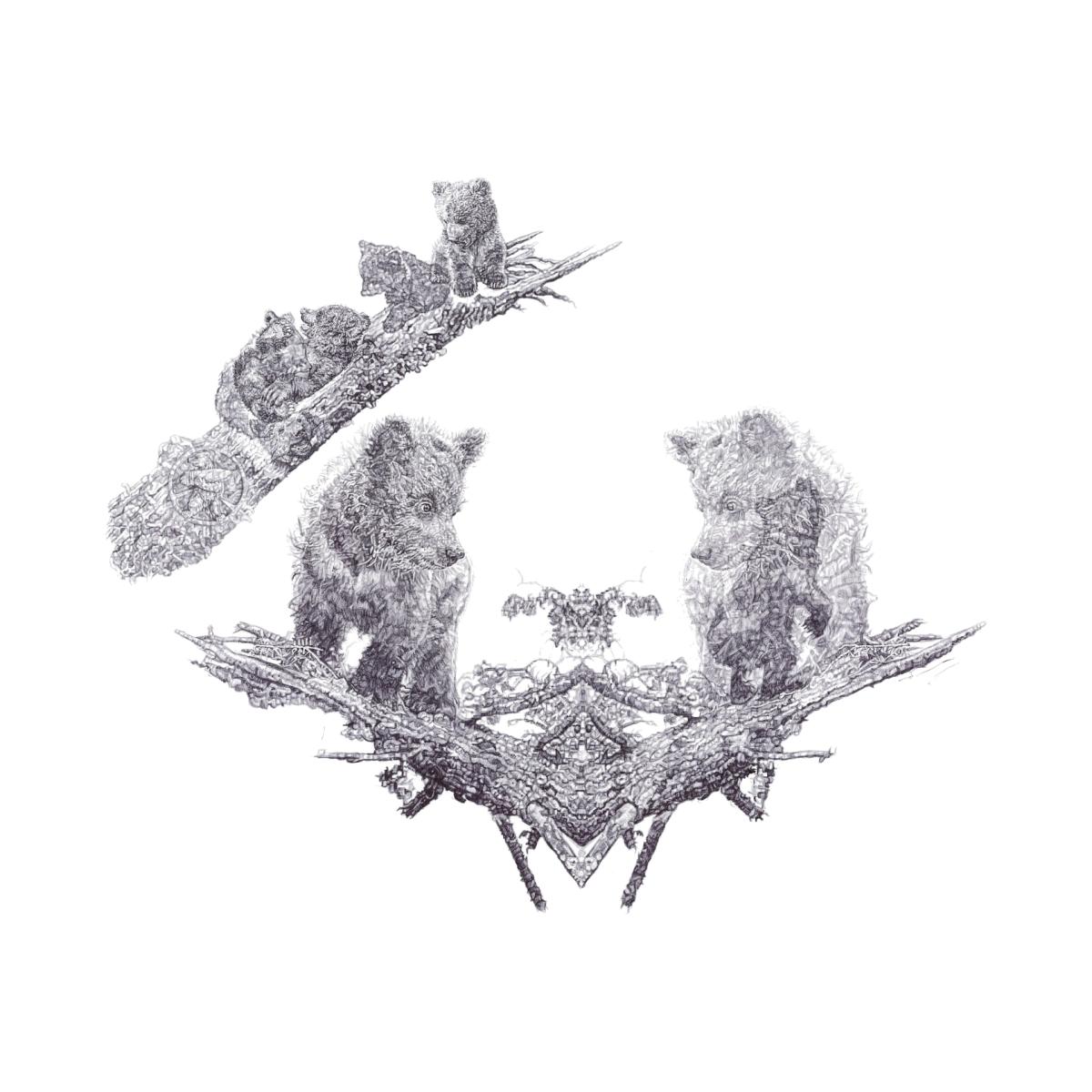Black The Orphans Limited Edition Print Jane Lee Mccracken