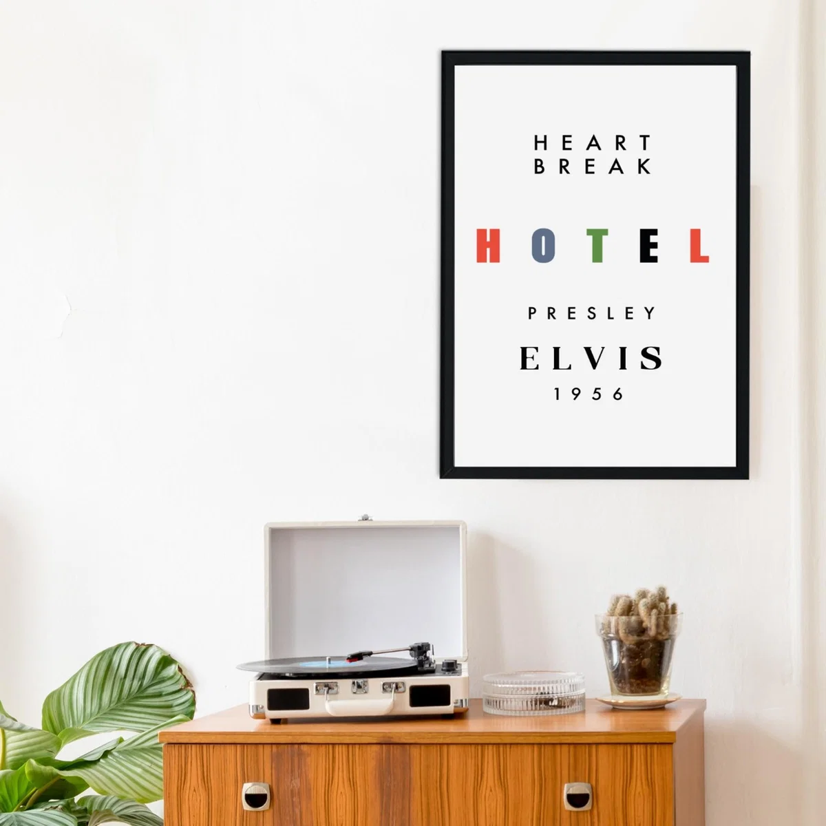 Heartbreak Hotel Giclée Retro Art Print A3 Fanclub – image 4