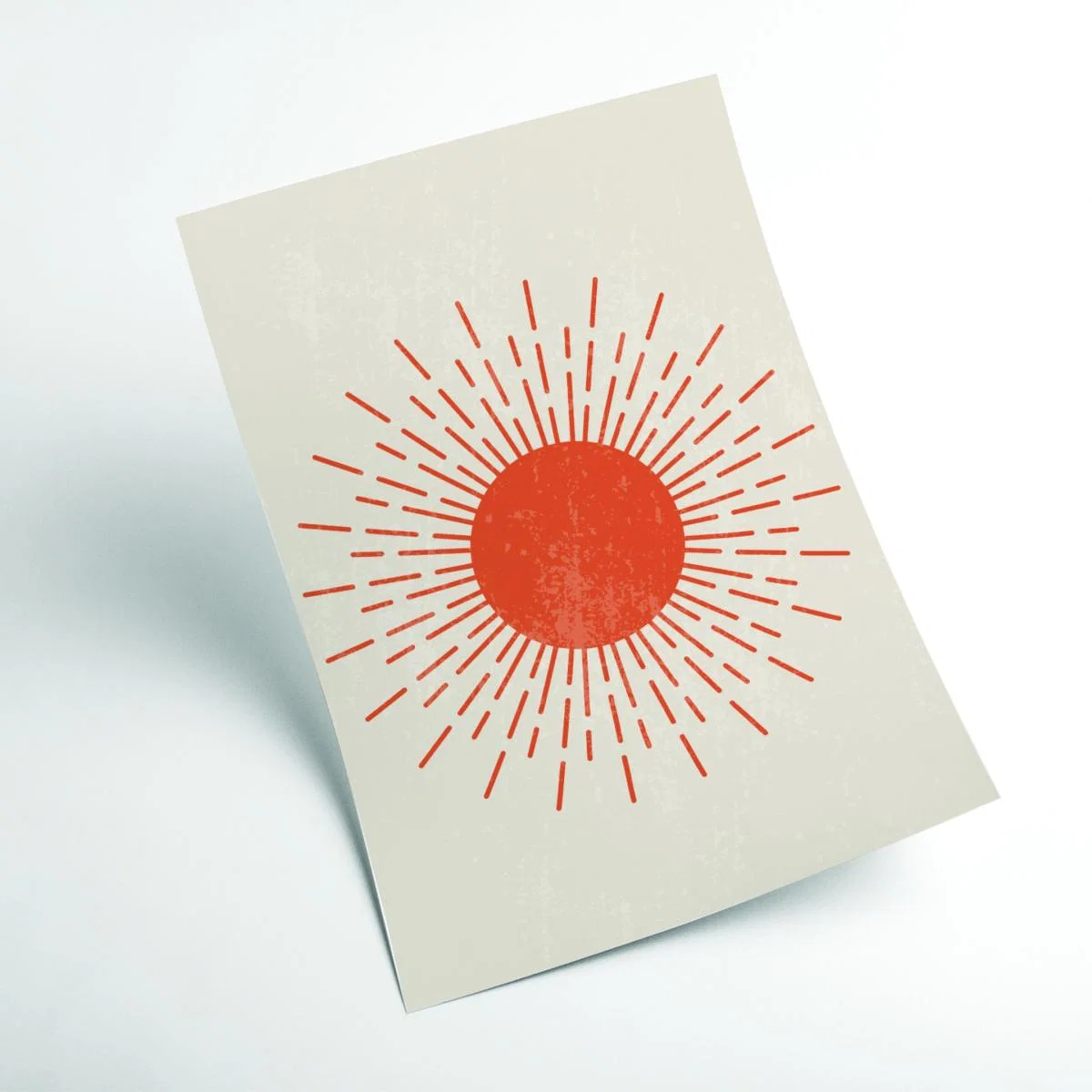 Yellow / Orange Boho Design #2 Small Stanley Print House – image 2