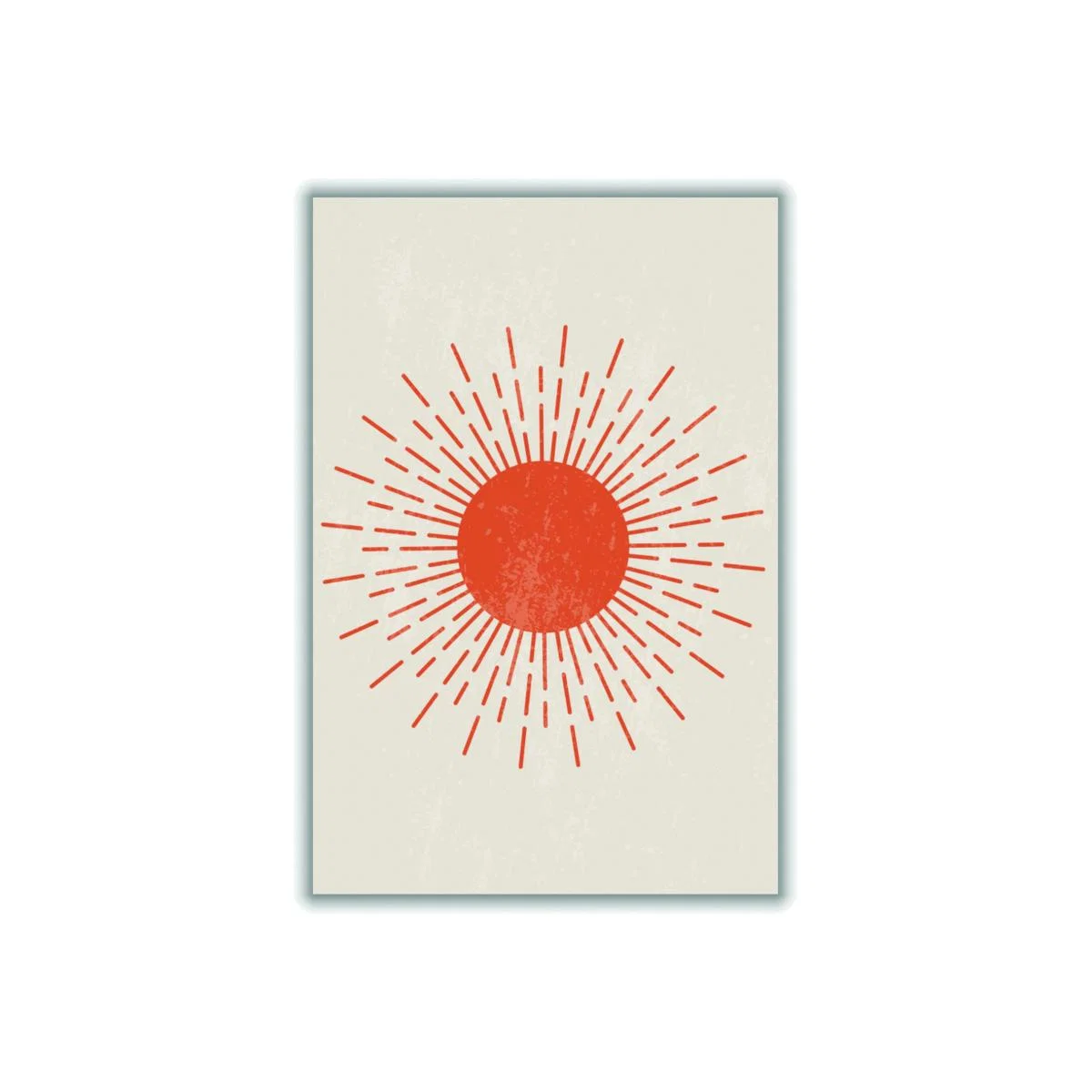 Yellow / Orange Boho Design #2 Small Stanley Print House – image 1