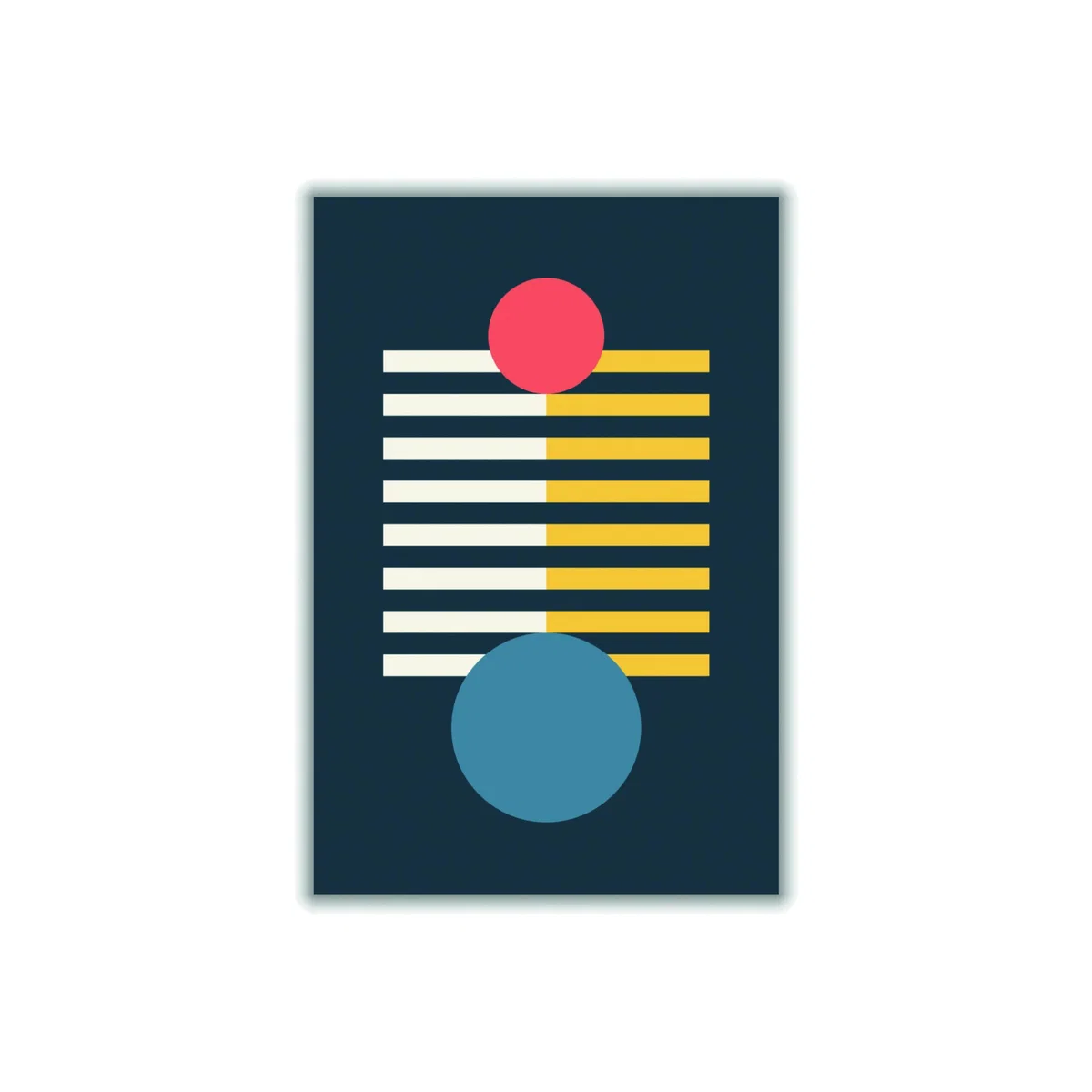 Geometric Vibe #1 Extra Small Stanley Print House – image 1