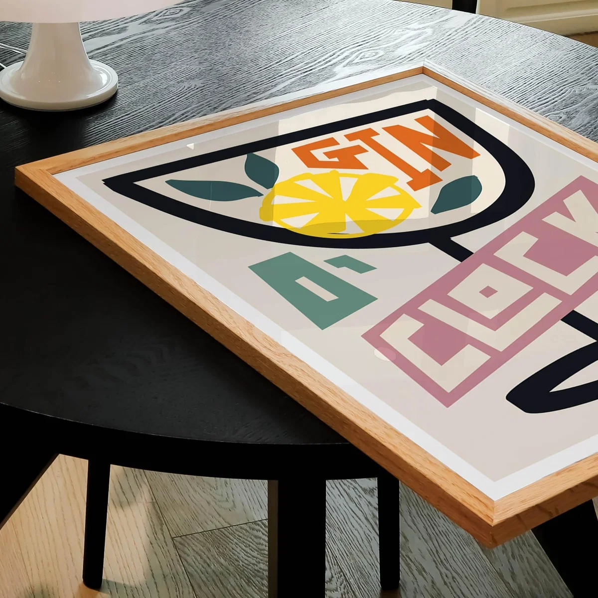 Gin O' Clock Art Print - A2 Natalie Cass Art – image 3