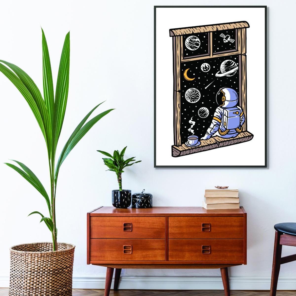 Brown Planet Views Extra Small Stanley Print House – image 3