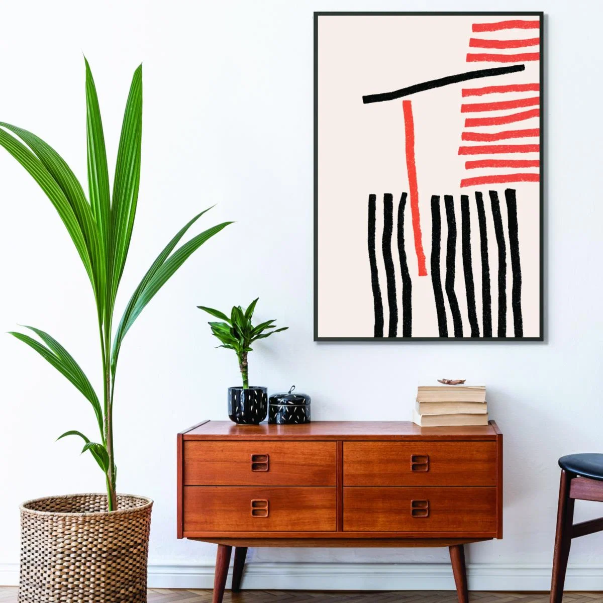 Yellow / Orange Minimal Lines #2 A1 594 X 841Mm Stanley Print House – image 3