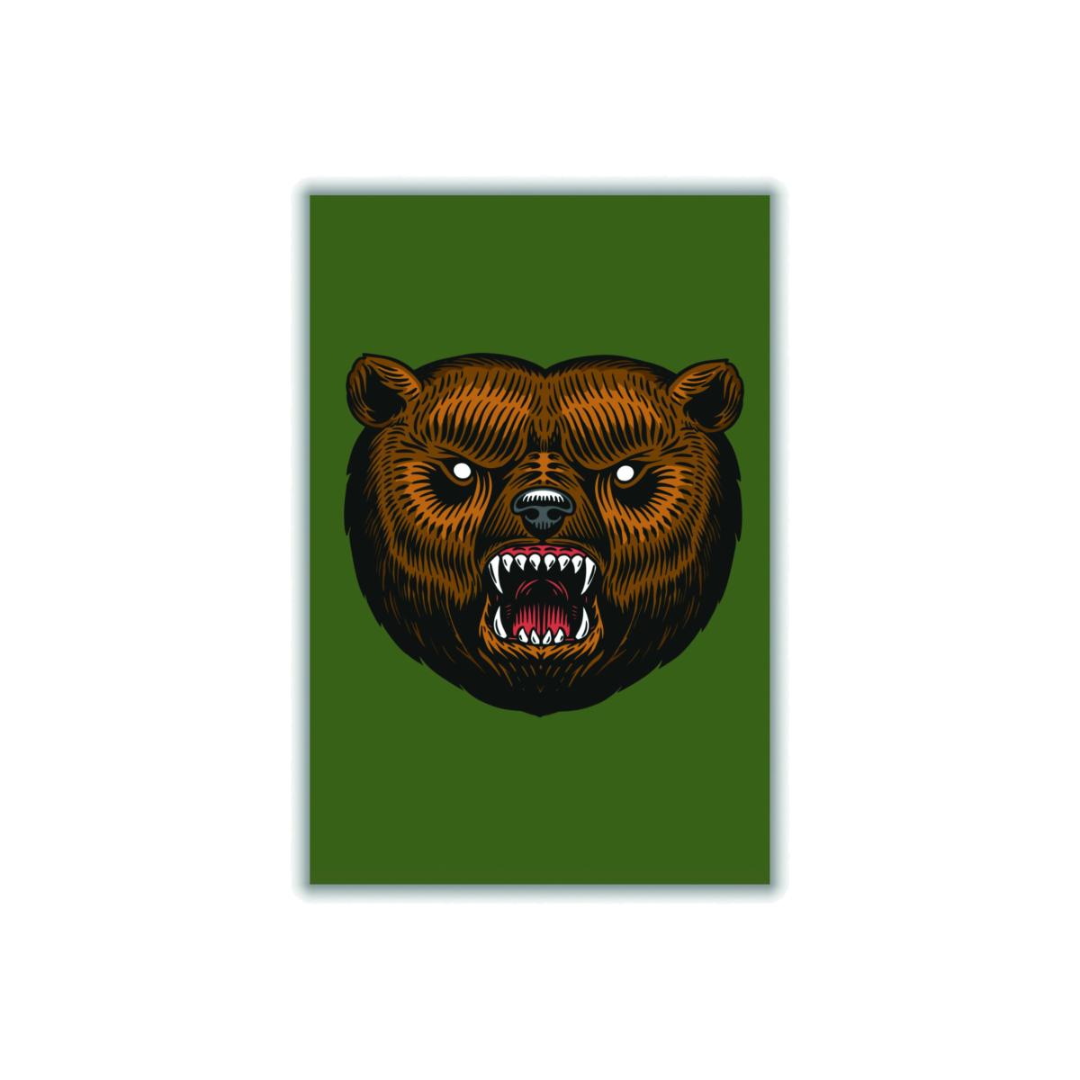 Brown Ol Grizzly Xxs Stanley Print House – image 1