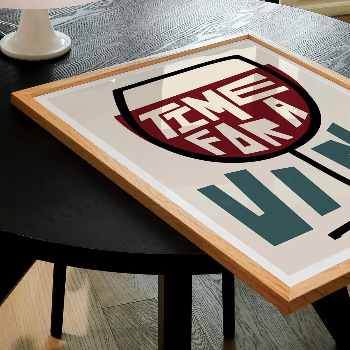 Time For A Vino Art Print - A2 Natalie Cass Art – image 4
