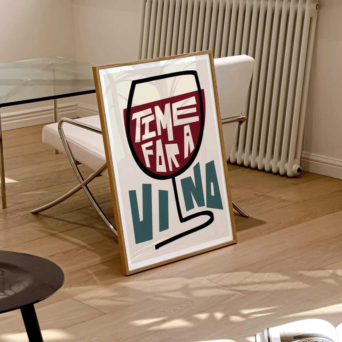 Time For A Vino Art Print - A2 Natalie Cass Art – image 5