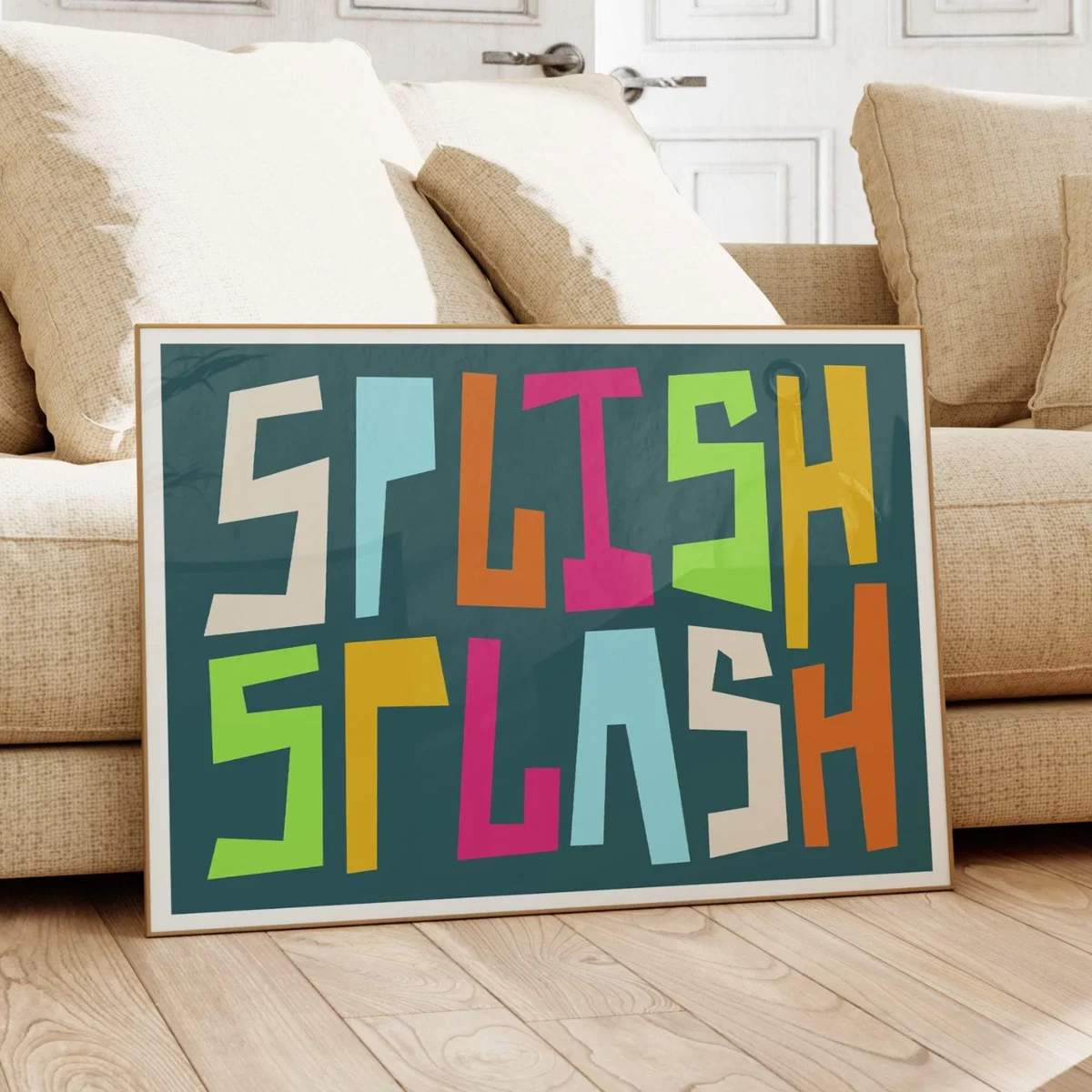 Splish Splash Art Print - A2 Natalie Cass Art – image 3