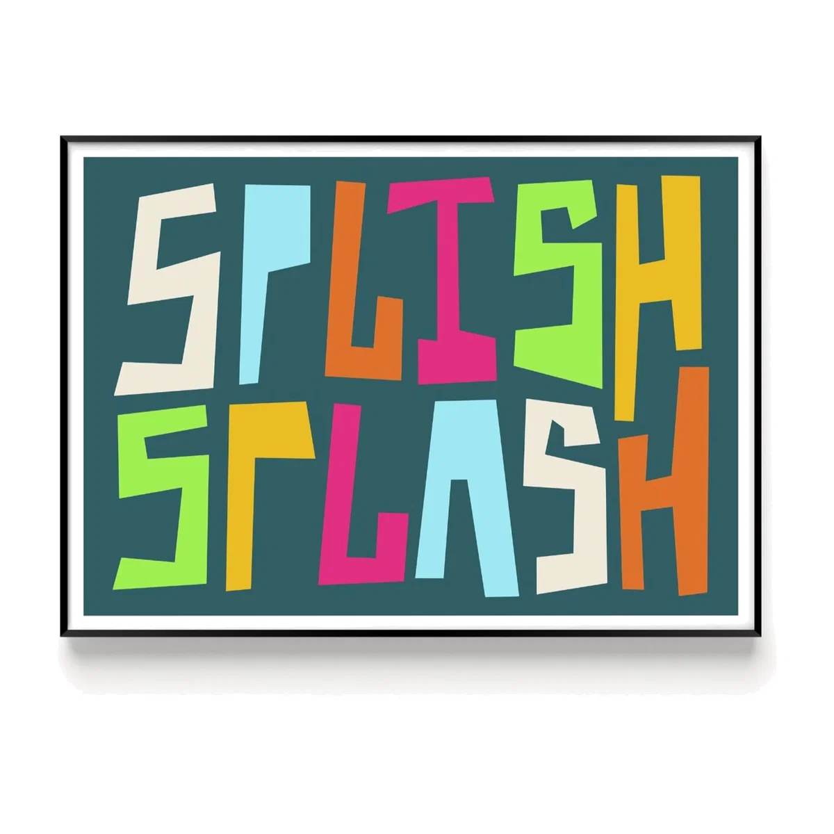 Splish Splash Art Print - A2 Natalie Cass Art – image 1