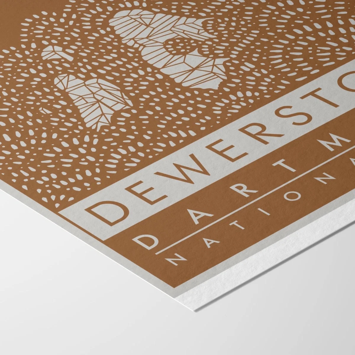 The Dewerstone Giclée Fine Art Print - Moorland Brown - A3 | A3 | 297 X 420Mm – image 4