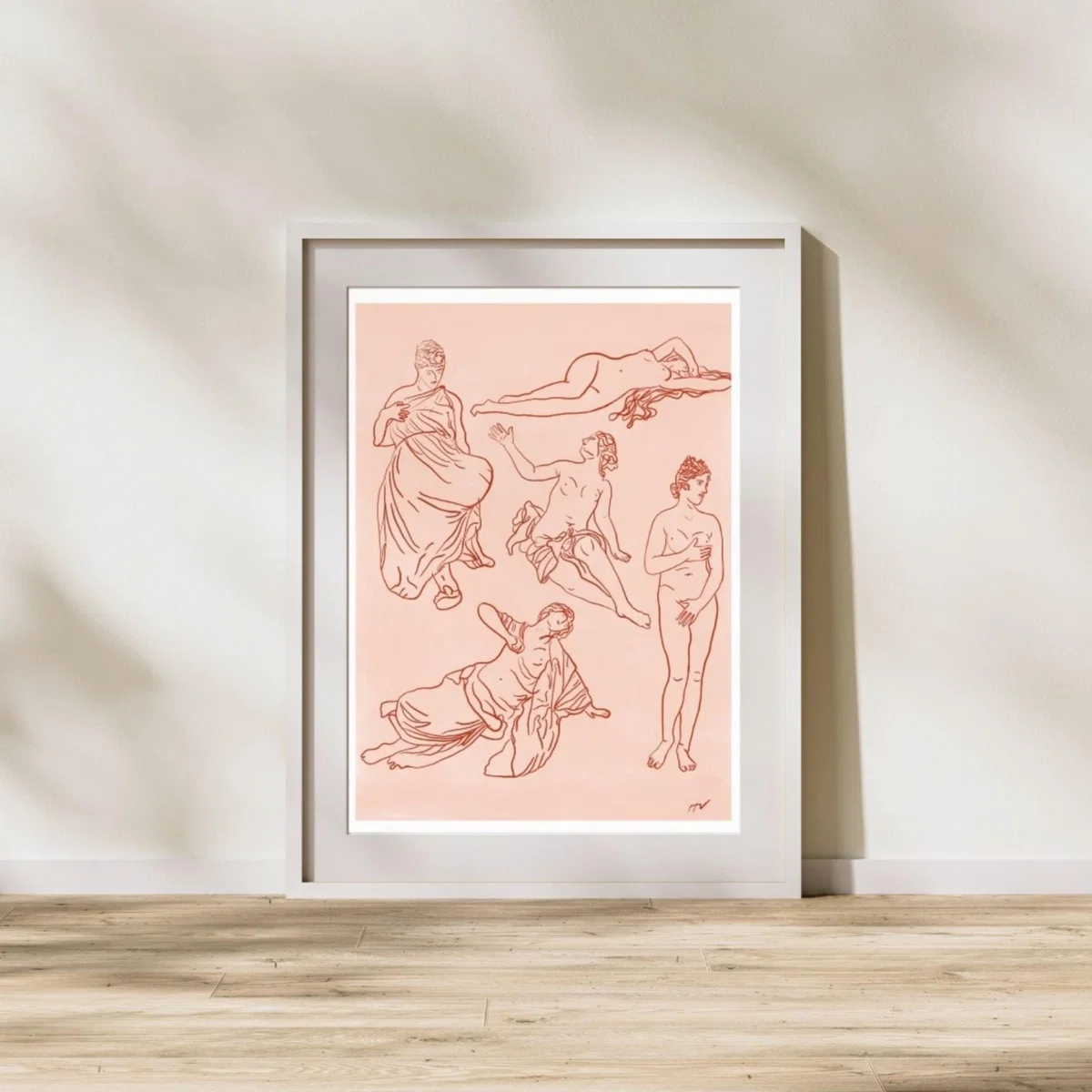 Ancient Emotions Print 11 X 14" Hannah Via Art – image 2