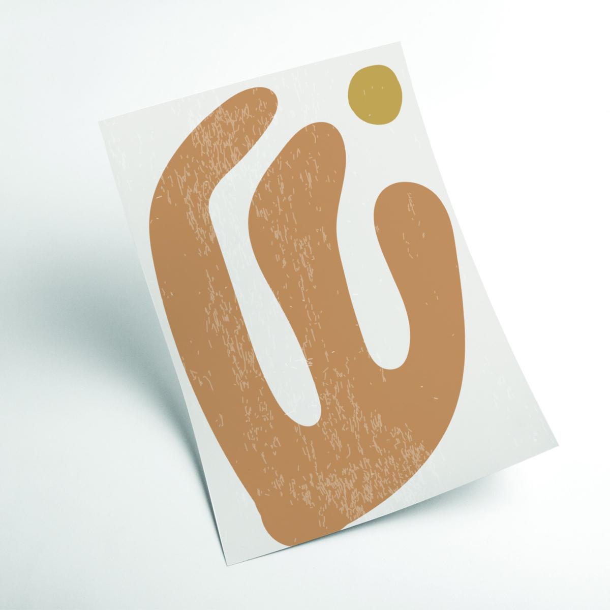 Rose Gold Henri Matisse's Algae #3 A1 594 X 841Mm Stanley Print House – image 2