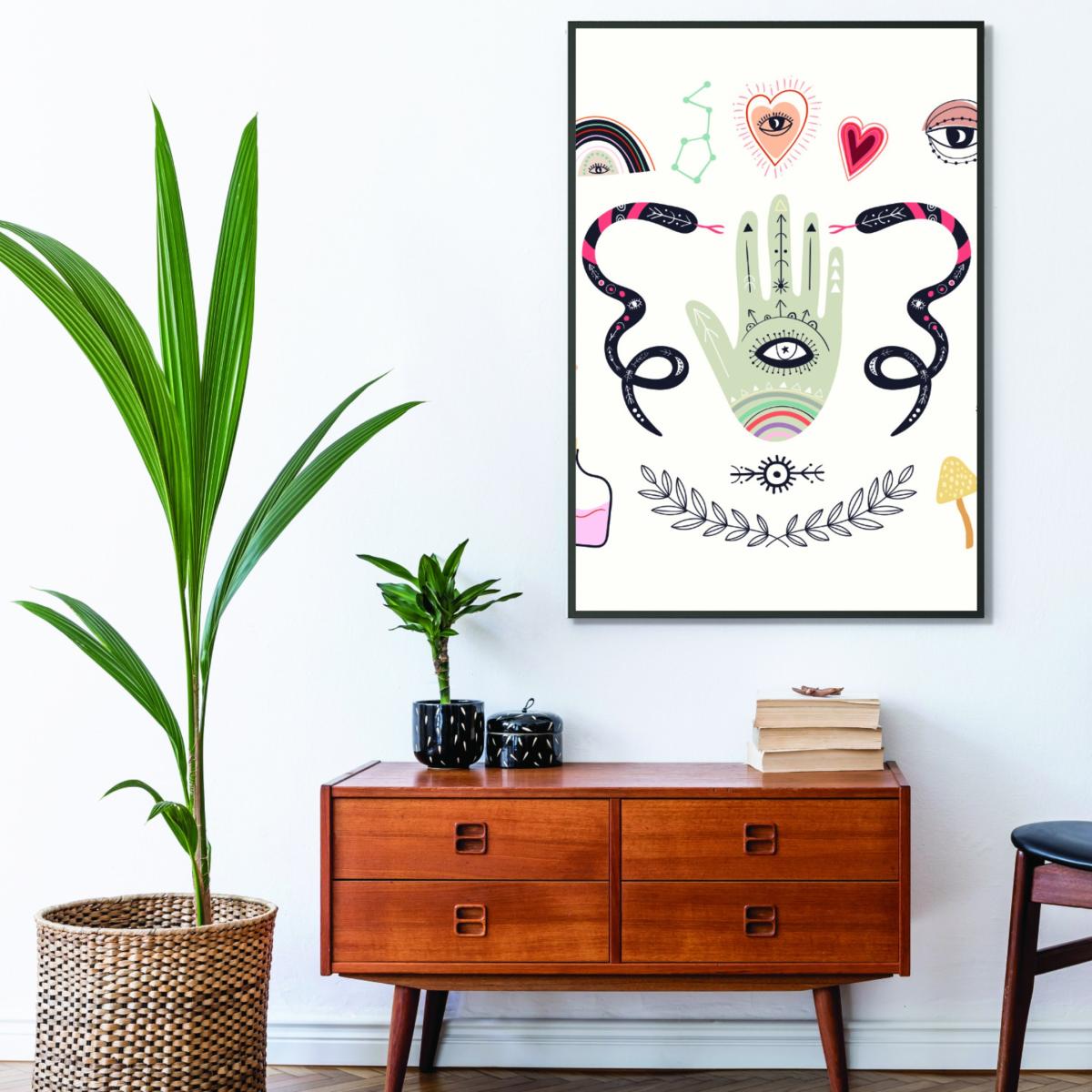 Mystical Elements A4 210 X 297Mm Stanley Print House – image 3
