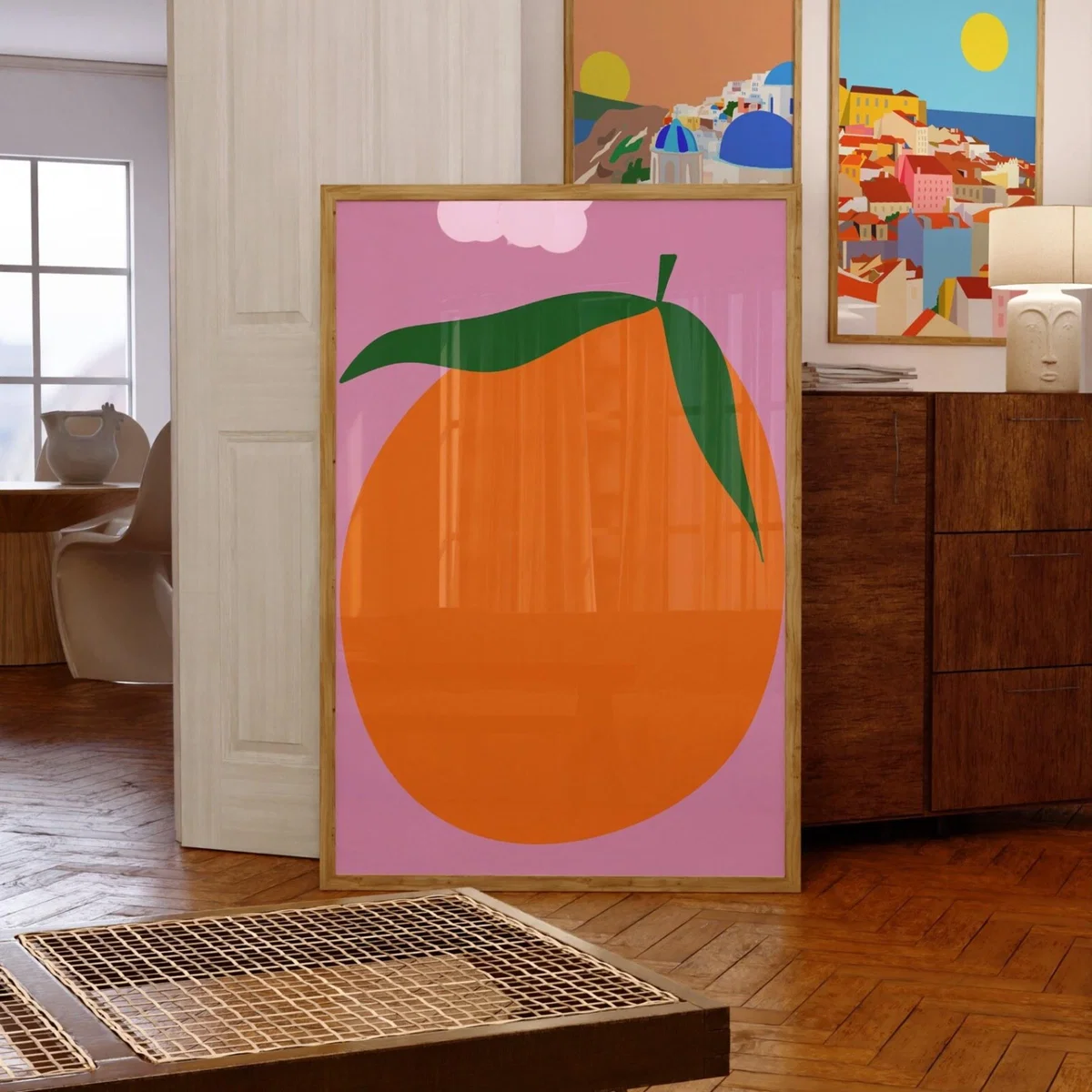 Orange Art Print - A2 Natalie Cass Art – image 4
