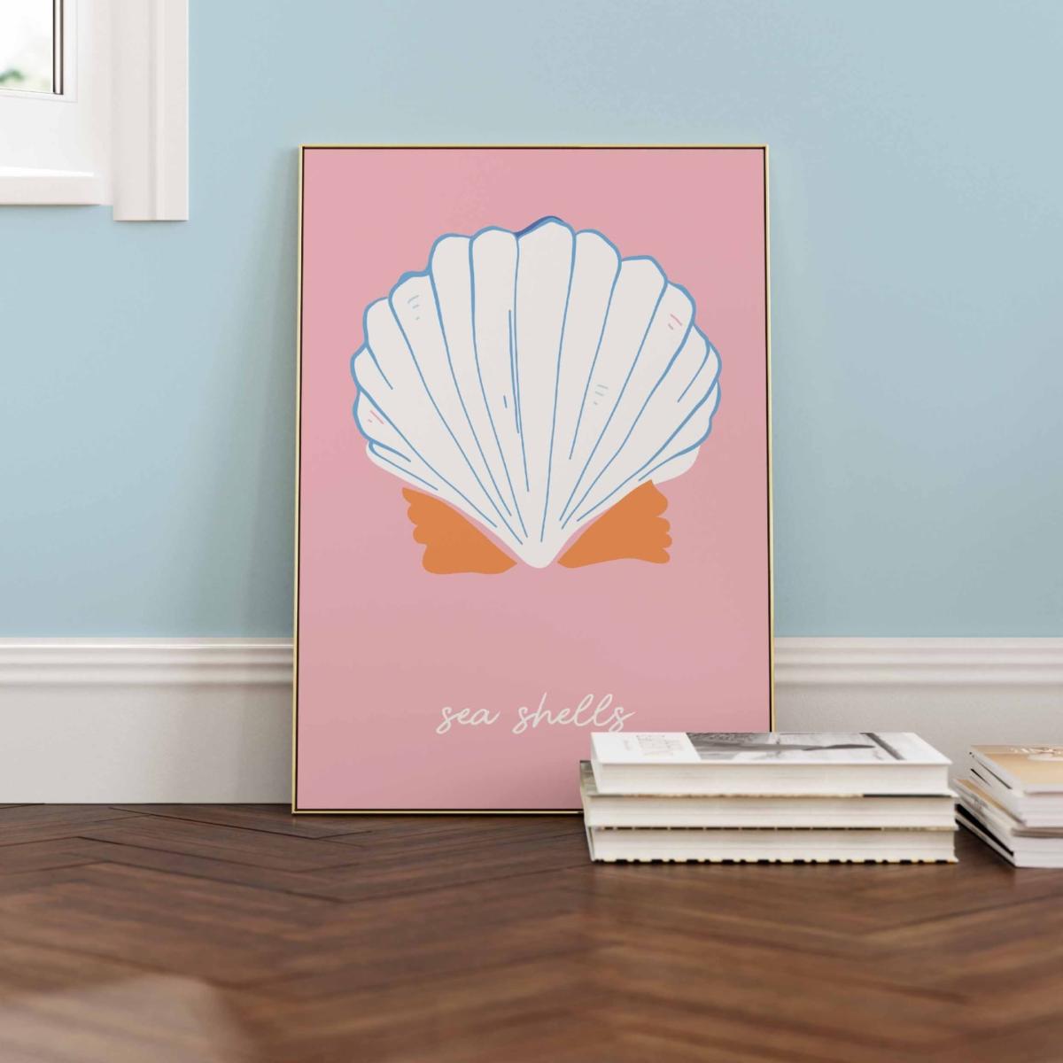 Pink / Purple Sea Shells Pink Print Sofe Store – image 3