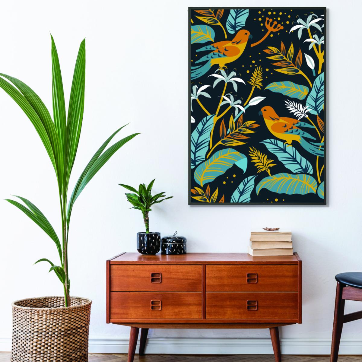 Birds And Plants A1 594 X 841Mm Stanley Print House – image 3