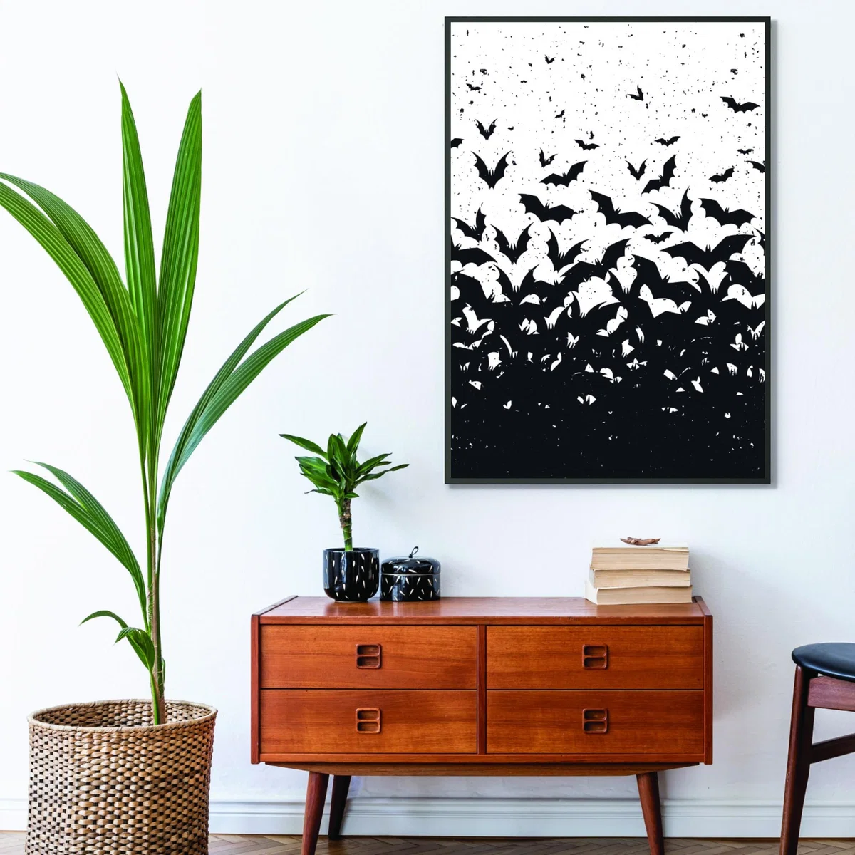 Black Look At All These Bats Large Stanley Print House – image 3
