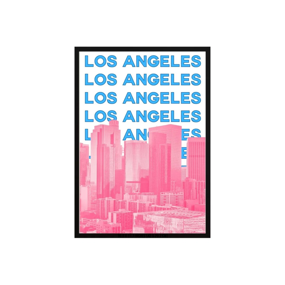 Los Angeles Urban Pop Poster | Artchi – image 1