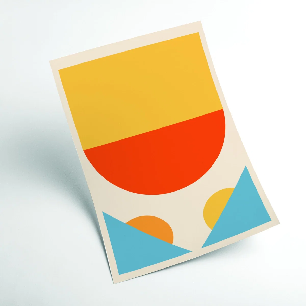 Bright Minimal Shapes Series #1 Large Stanley Print House – image 2