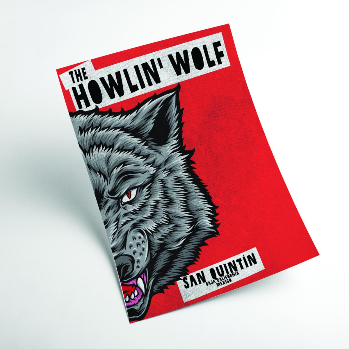 Grey The Howlin Wolf A3 297 X 420Mm Stanley Print House – image 2
