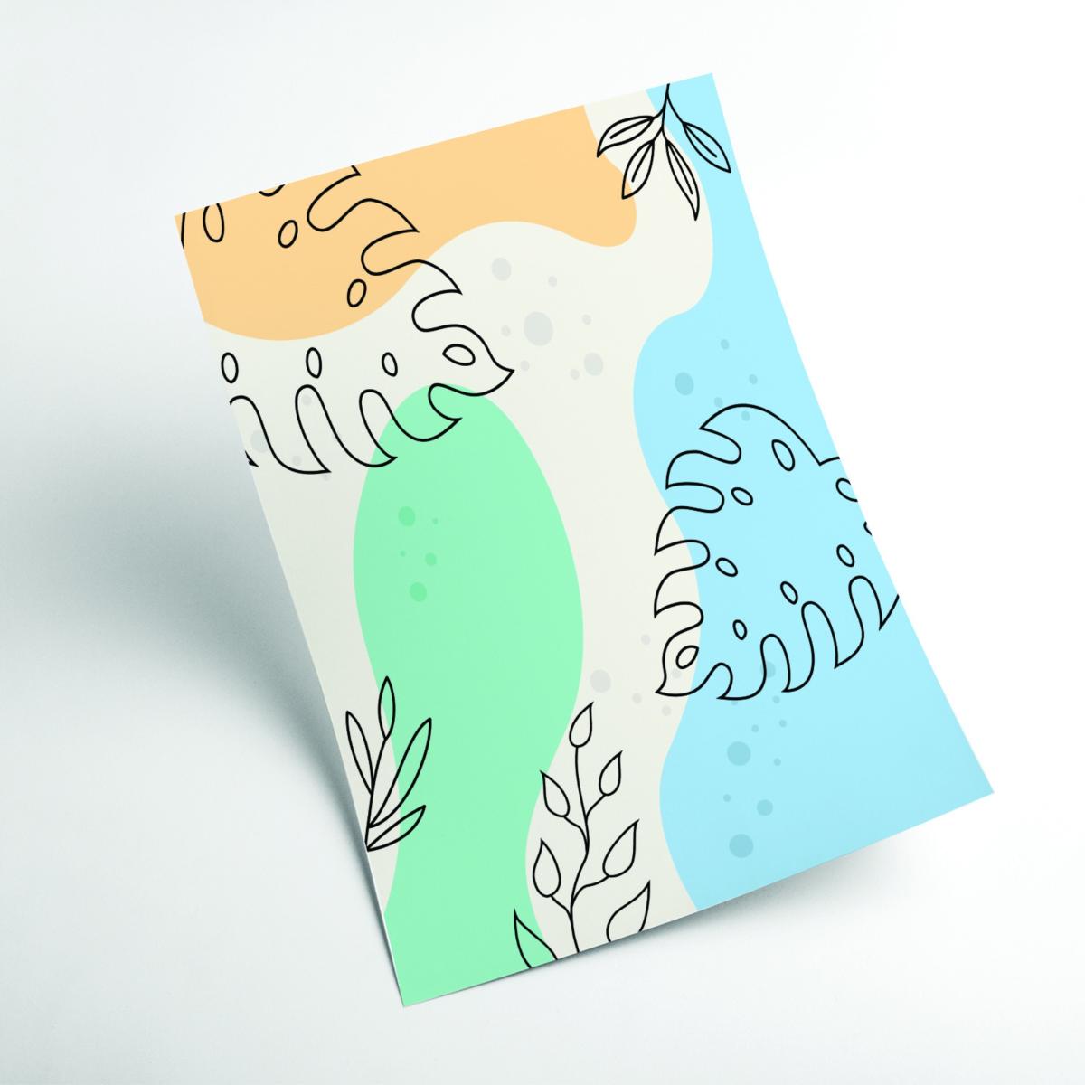 Abstract Leaves I Medium Stanley Print House – image 2