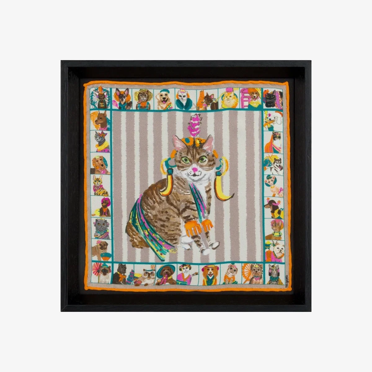 African Tekir Cat Illustration | Un Poco