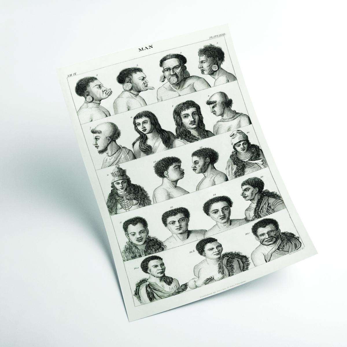 Man Ii By Oliver Goldsmith Black A2 420 X 594Mm Stanley Print House – image 2