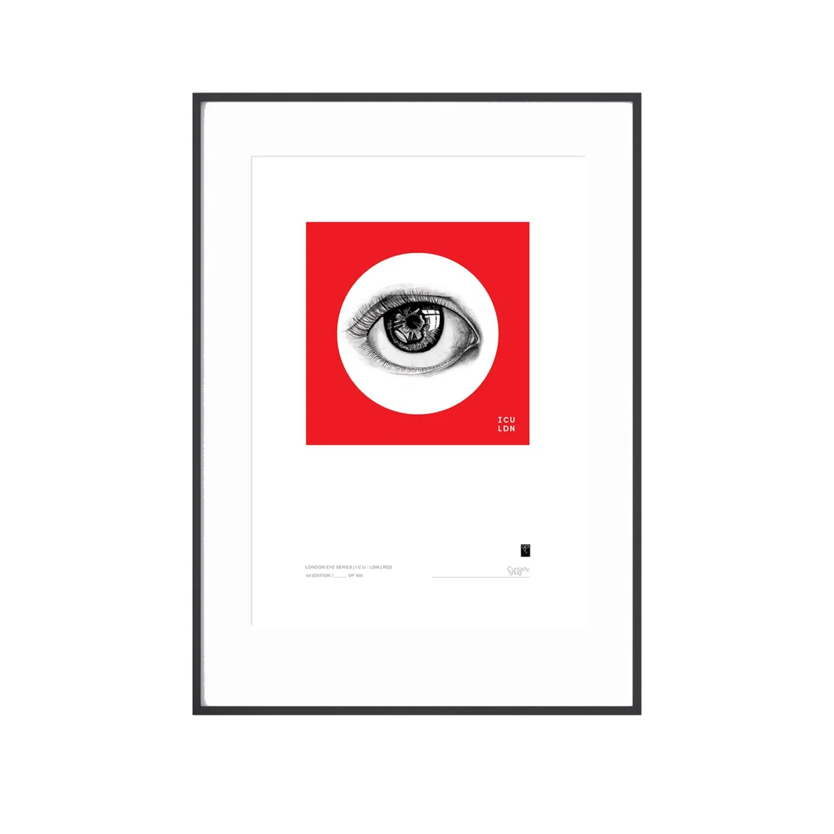London Eye Series - I C U - L D N - Red Curiosity Snug – image 3