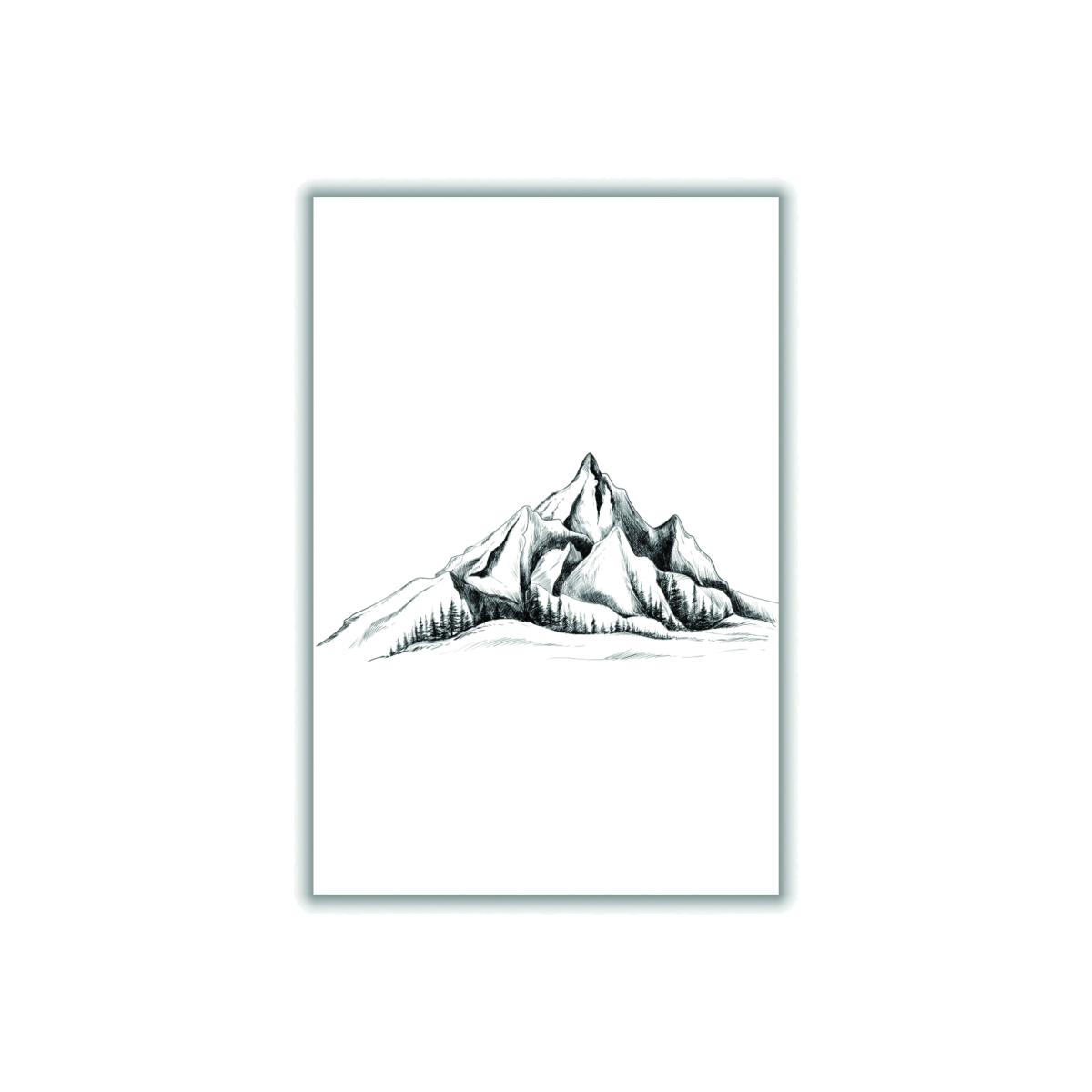 Grey To The Mountains Medium Stanley Print House – image 1