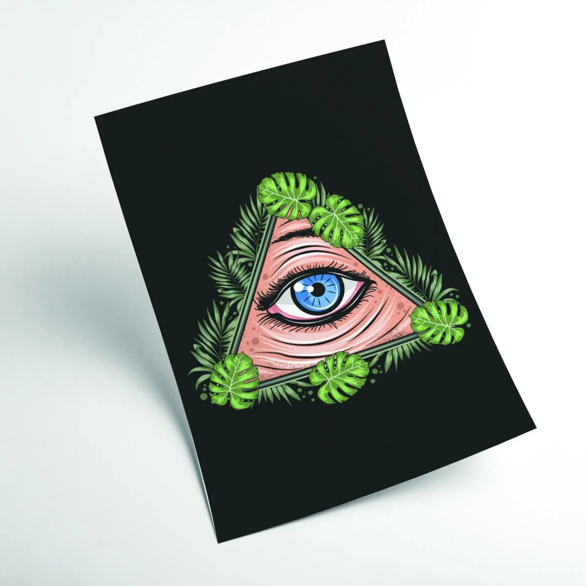 Rose Gold All Seeing Eye A4 210 X 297Mm Stanley Print House – image 2