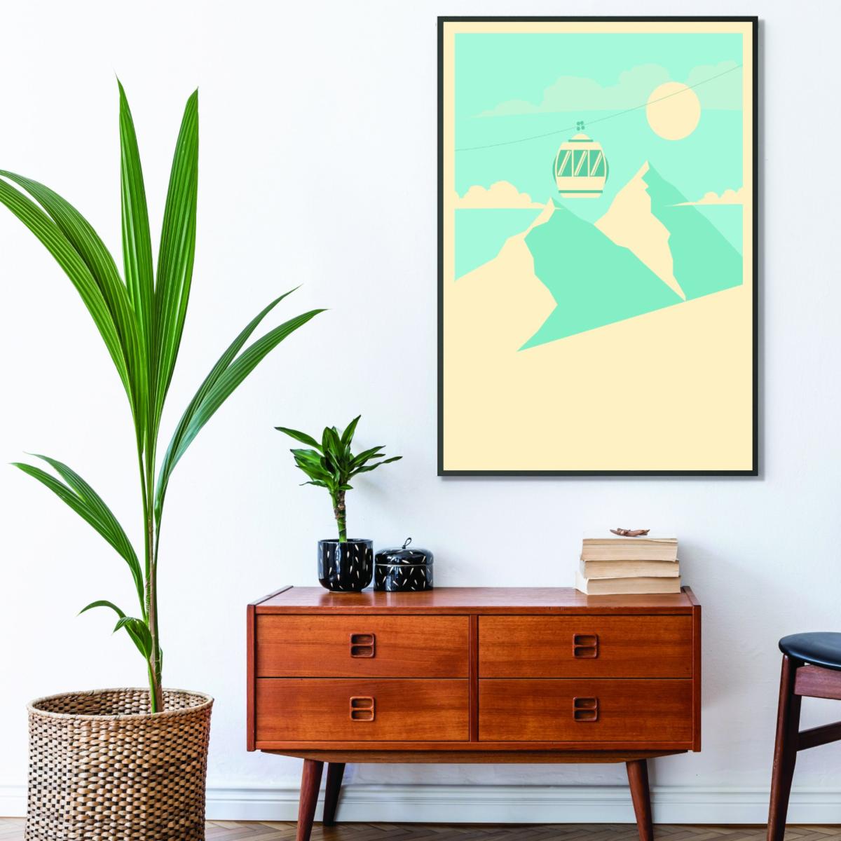 Blue Gondola Ride Medium Stanley Print House – image 3