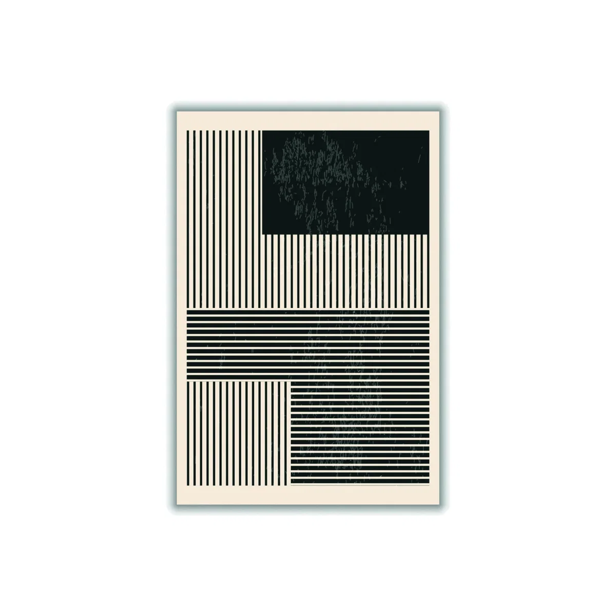 Black And White Minimal Series #1 Small Stanley Print House – image 1