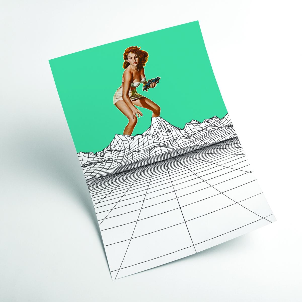 Neutrals Attack In The Mountains A3 297 X 420Mm Stanley Print House – image 2