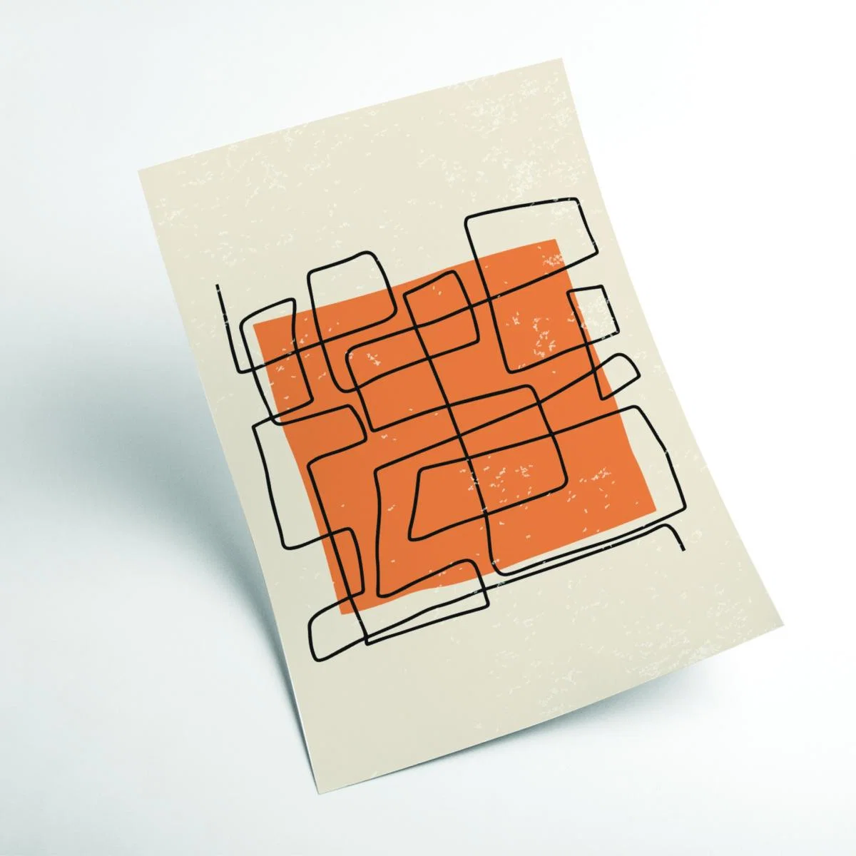 Yellow / Orange Abstract Color Set #4 A3 297 X 420Mm Stanley Print House – image 2