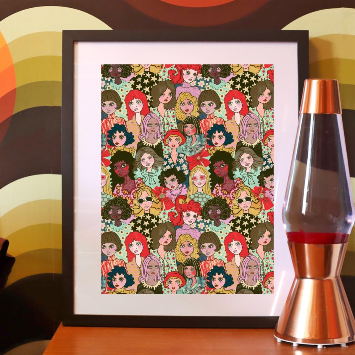 Jackie Art Print A3 Us 11 X 17" The Neighbourhood Threat – image 2