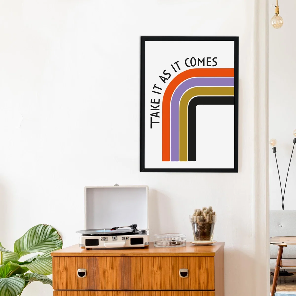 Take It As It Comes Giclée Retro Art Print A3 Fanclub – image 4