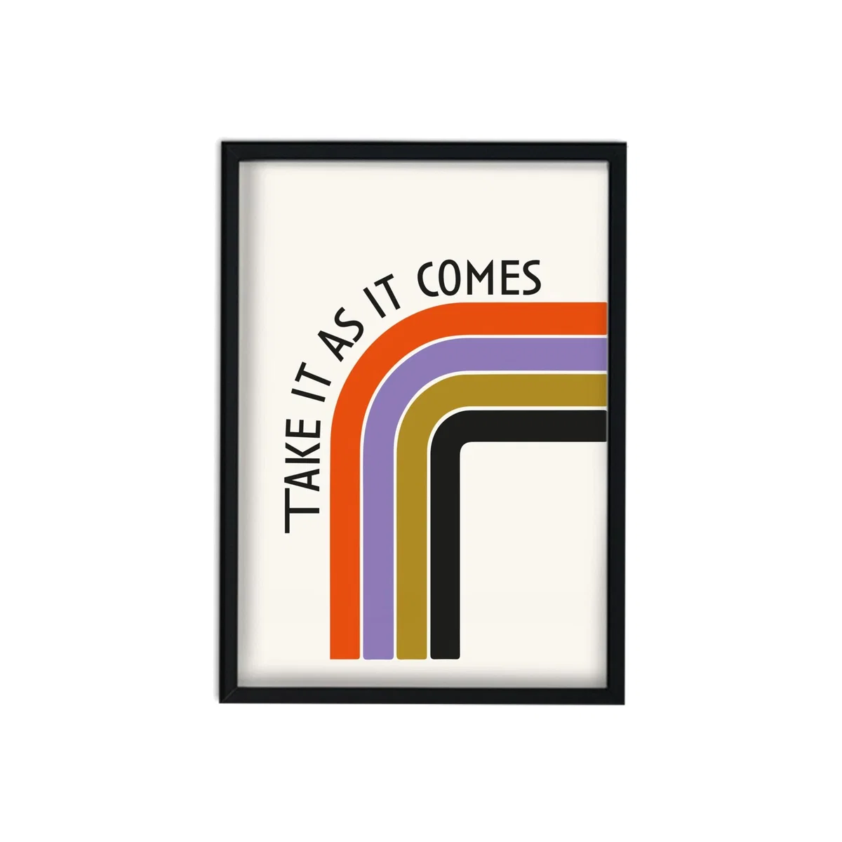 Take It As It Comes Giclée Retro Art Print A3 Fanclub – image 1