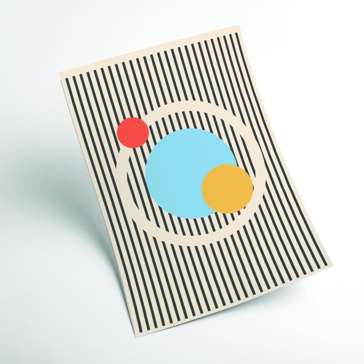Minimal Planets Series 1 A4 210 X 297Mm Stanley Print House – image 2