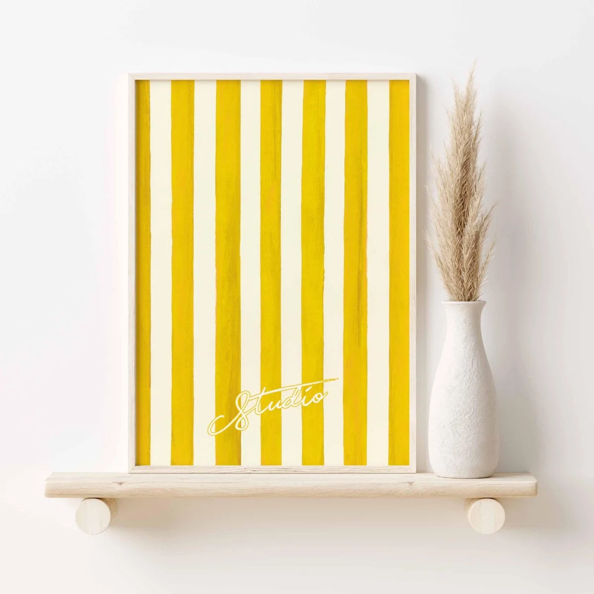 Yellow / Orange Yellow Studio Stripes Print Sofe Store – image 2