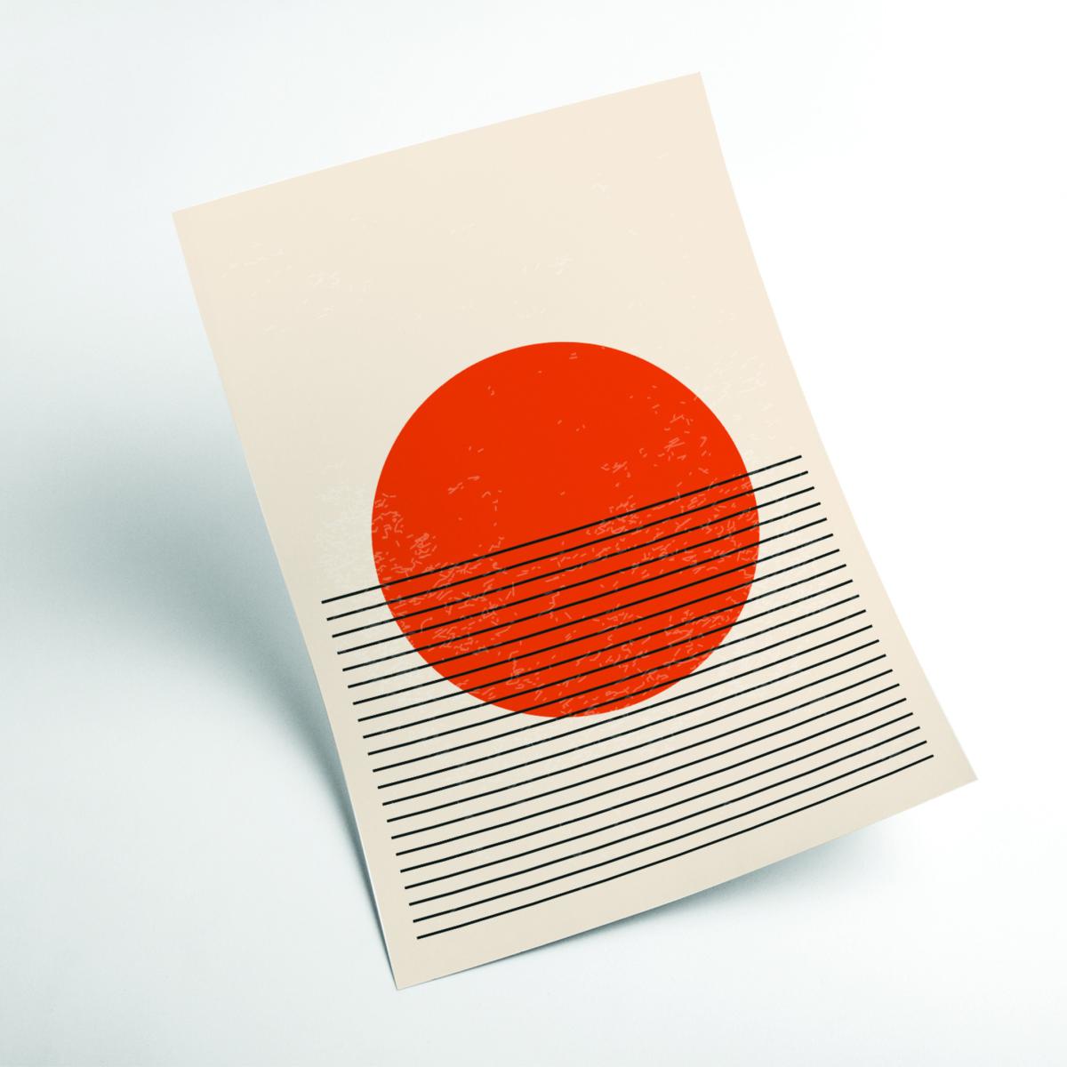 Red Bright Minimal Series #2 Xxs Stanley Print House – image 2