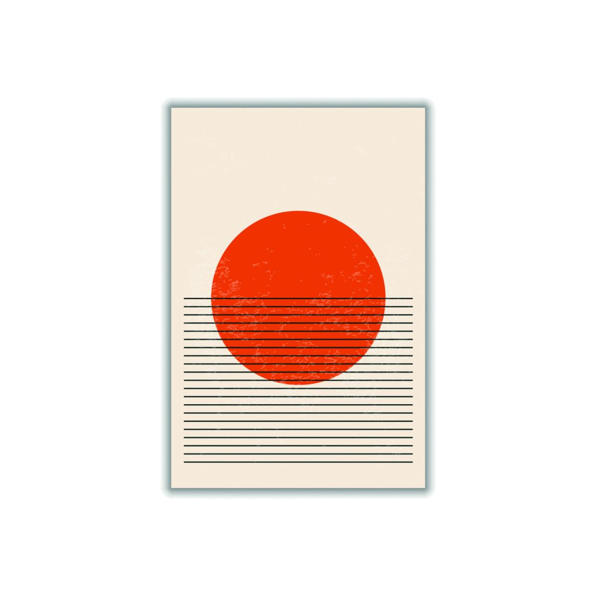 Red Bright Minimal Series #2 Xxs Stanley Print House – image 1