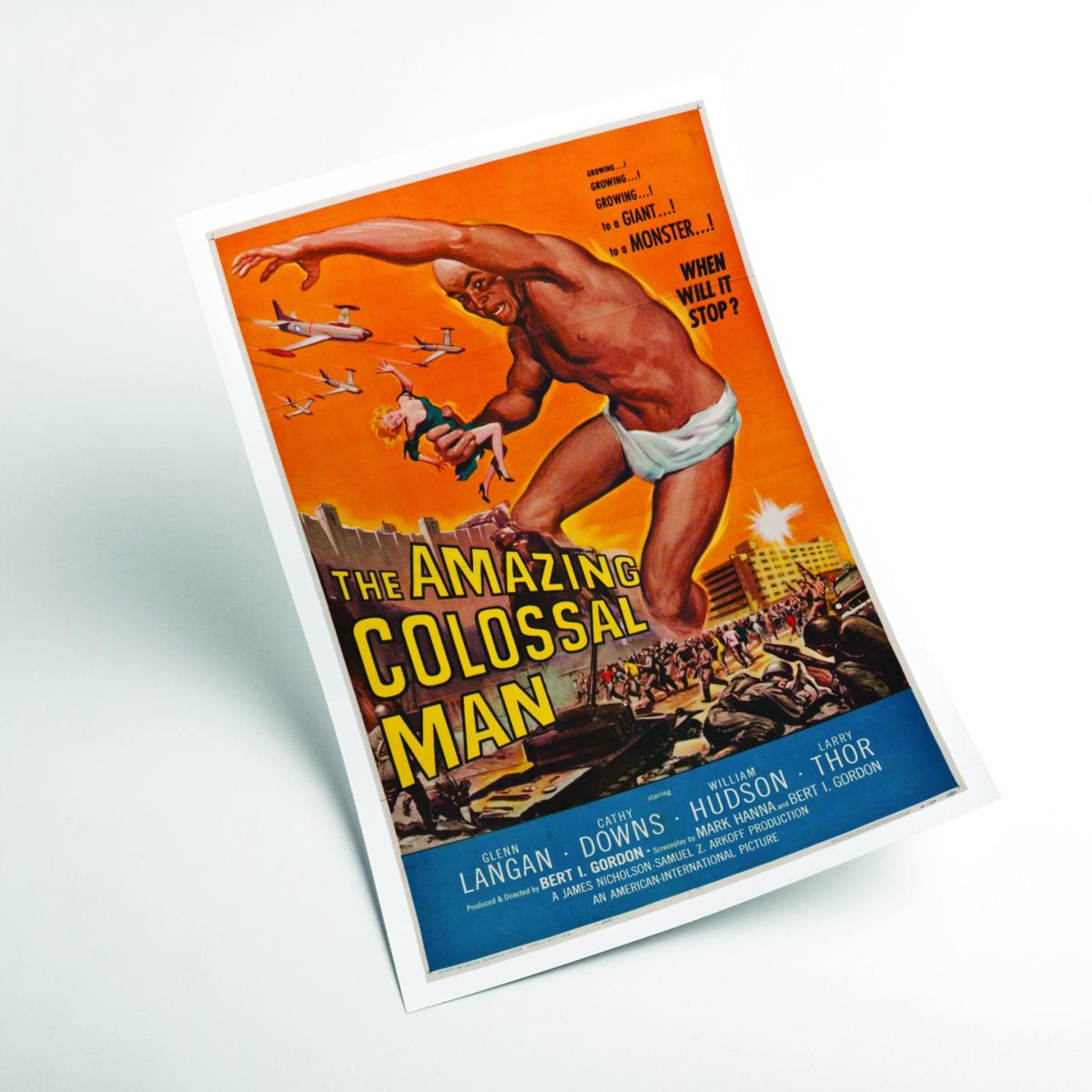 Yellow / Orange The Amazing Colossal Man Extra Large Stanley Print House – image 2