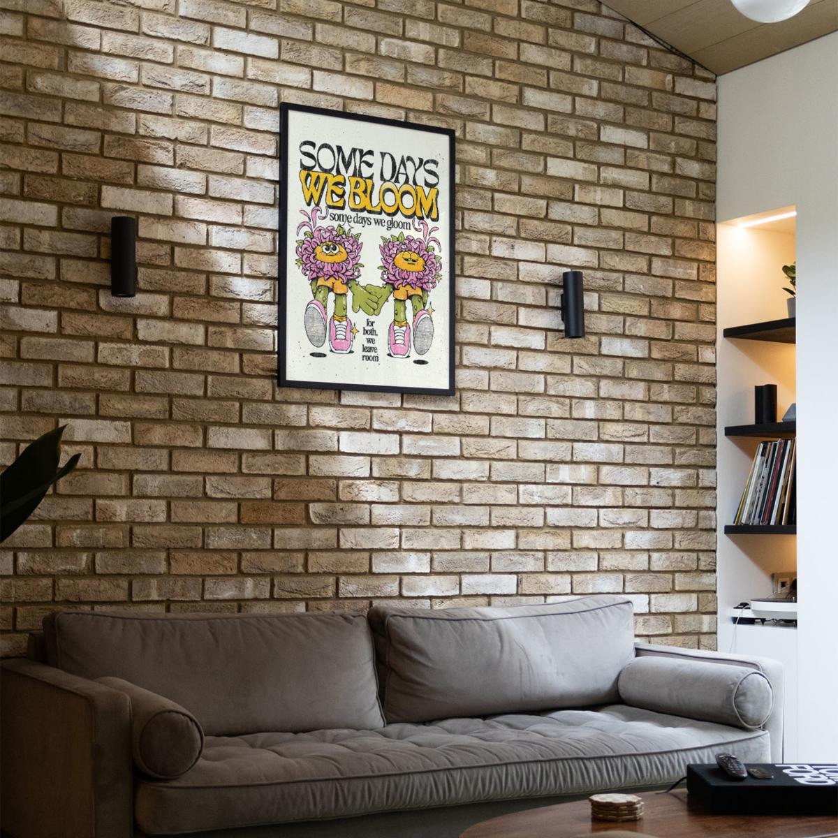 Pink / Purple / Neutrals We Bloom - Giclee Fine Art Print - Large | A2 | 420 X 594Mm | East Side Studio London – image 3