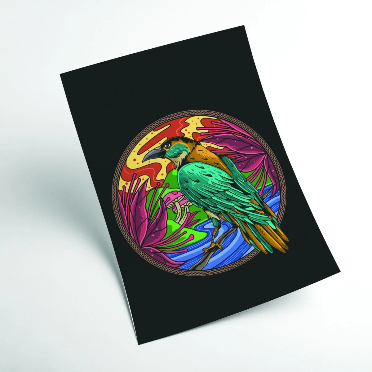 The Wise Crow A1 594 X 841Mm Stanley Print House – image 2